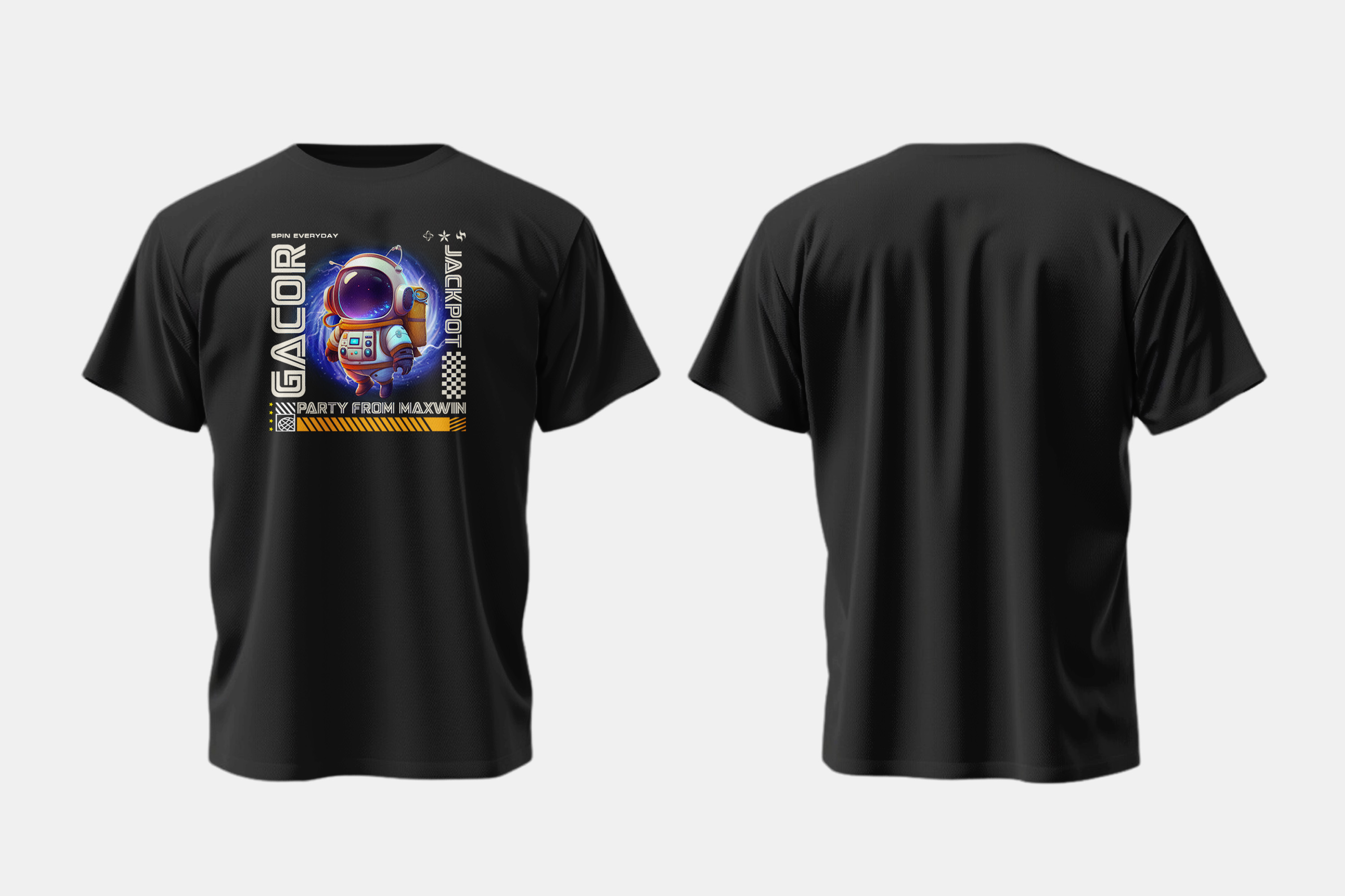 kaos-unisex-black-premium-motif-party-from-maxwin